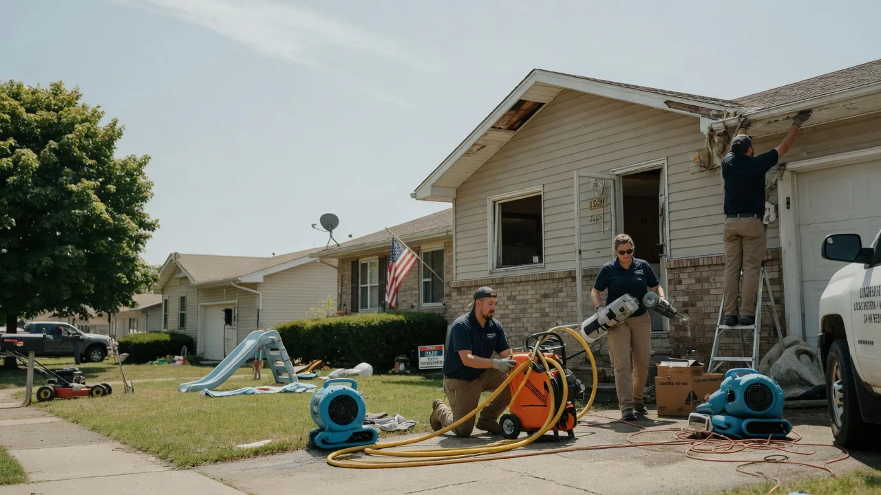 Water Damage Restoration in Lafayette, IN near me
